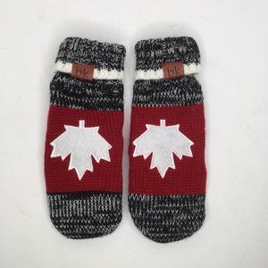 Canadian Maple Leaf Womens Mitts Lined New